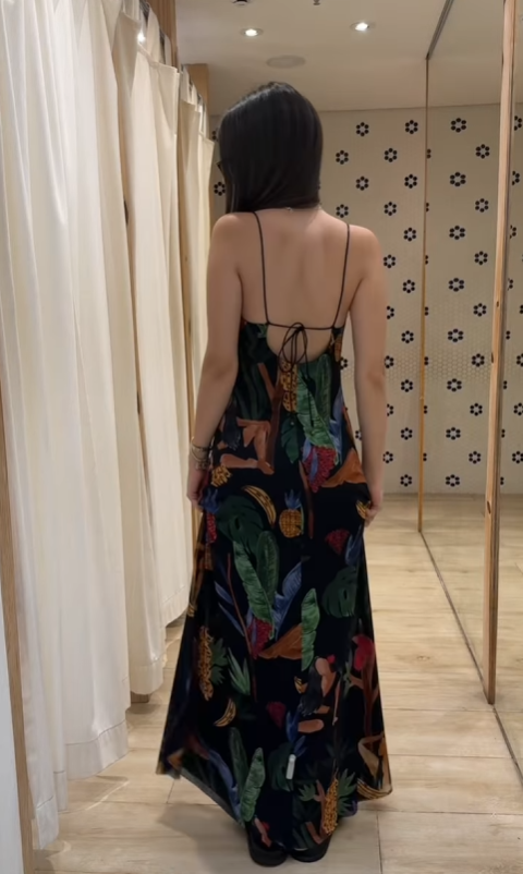 Vestido Celeste