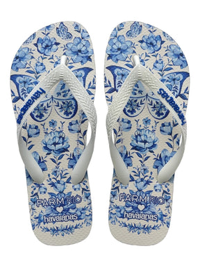 Chinelo Jardim de Porcelana