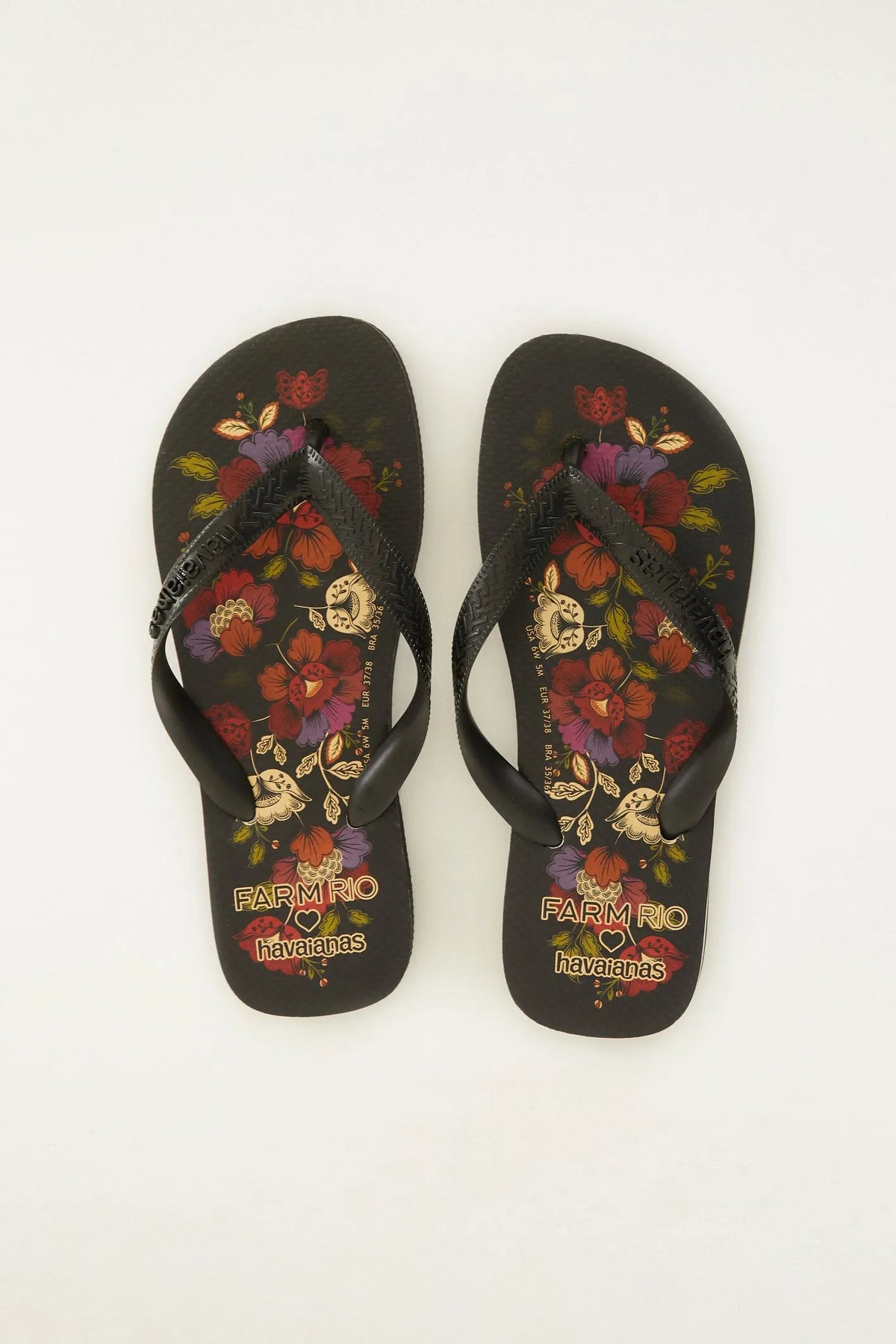 Chinelo Jardim de Porcelana