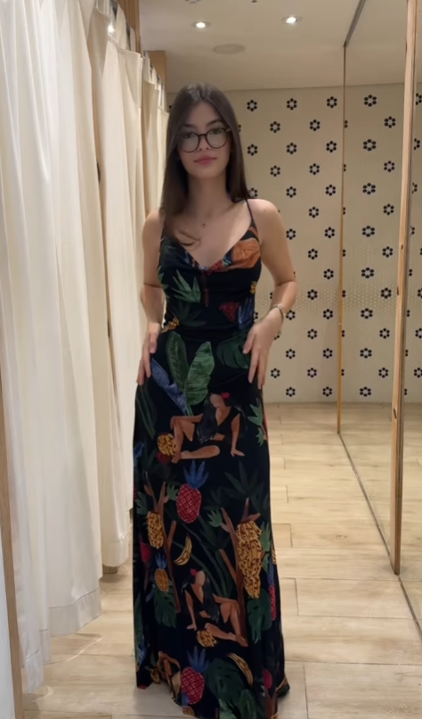 Vestido Celeste